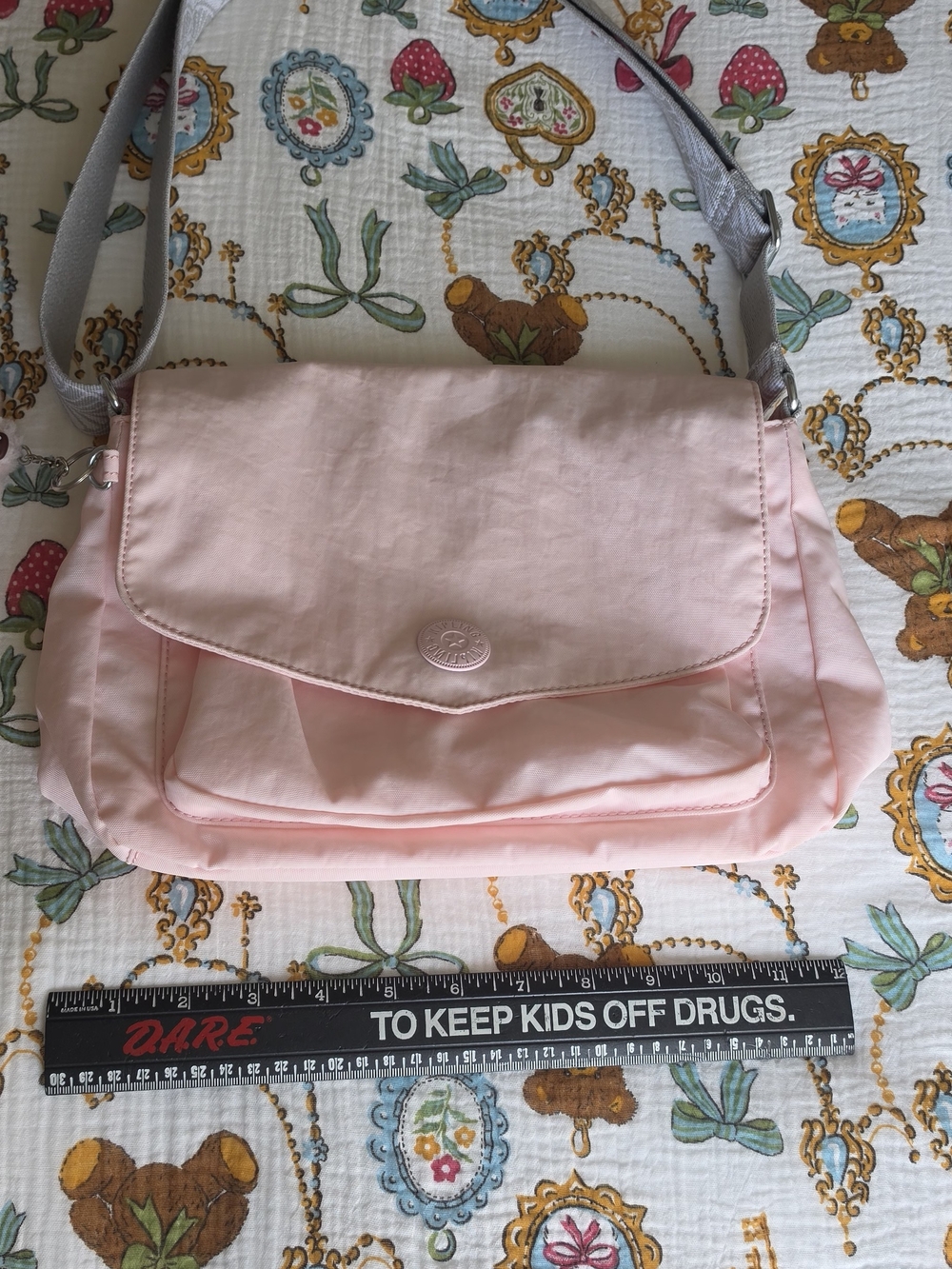 Kipling Pink Women's Crossbody Shoulder Bag